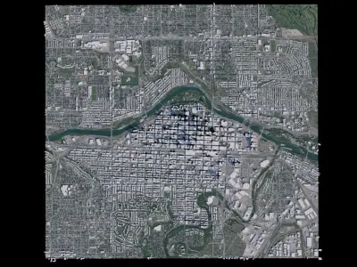 Calgary - Canada 3D model