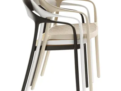 Wave chair 3D model