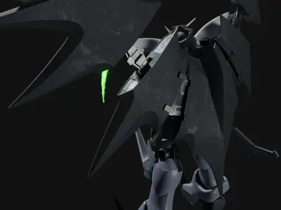 Deathscythe Hell Gundam EW  3D model