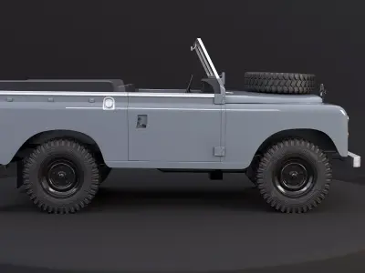  Land Rover Series III Short Wheel Base Convertible 