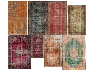 Carpets vintage turkish vol 06 3D model
