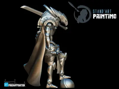 Sohdil man holding ball 3D model