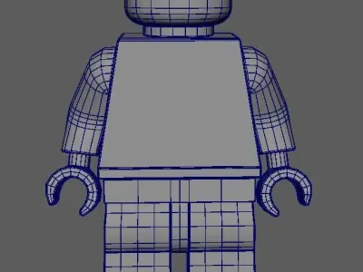 Mace Windu Minifig 3D model