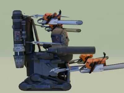 Jason Voorhees Skibidi Toilet 3D model