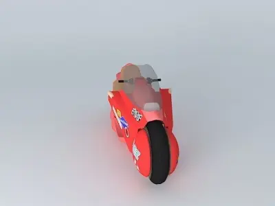 Kaneda's Bike Free 3D model
