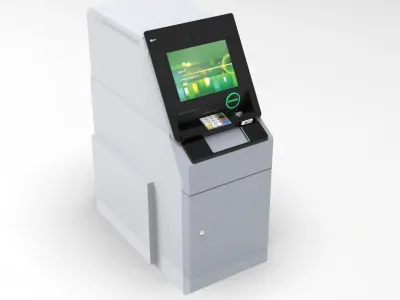  NCR SelfServ 83 atm s83 Cash Recycling Automated Teller Machine 3D model