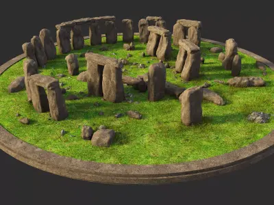 Stonehenge 3D model