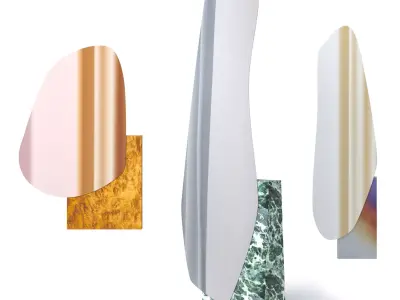 Lake Mirror 2 3 5 by NOOM Free 3D model