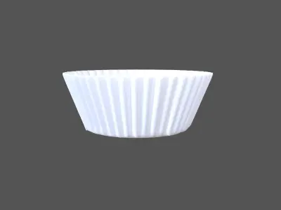 Cupcake Case v1 001 Low-poly 3D model