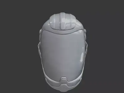 Sci Fi Helmet 3D Printable  3D print model