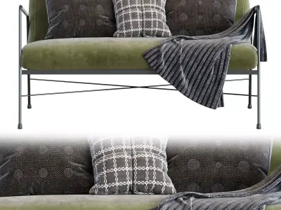 Derry Genuine Sofa 3D model