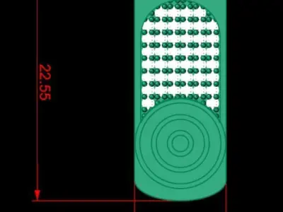 Pendant P054 3D Print Model 3D print model
