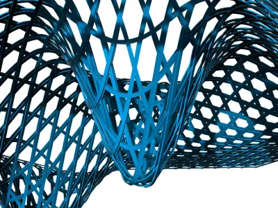 Carnival Scifi Pavillion 3D model