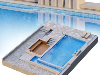 Pool 03 3D model
