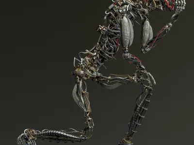 Humanoid Robot 3D model