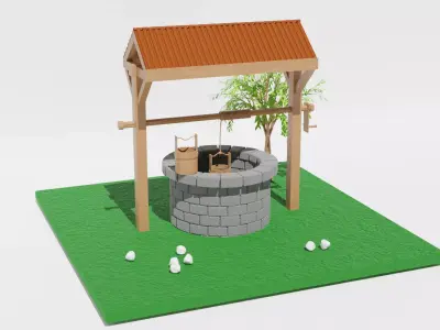 Water Well 3D model