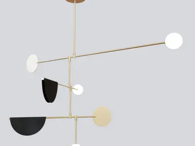 Phase Chandelier 3D model