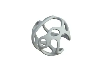 SciFi Cube Object No 22971 Low Poly Shape Texture