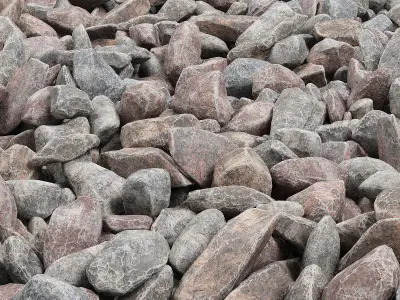 Rock stone collection n14 3D model