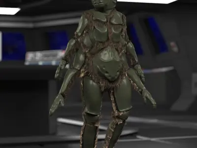 Oetan for Poser 3D model