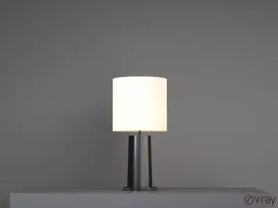 Christian Liaigre Isle Noire Lamp 3D model