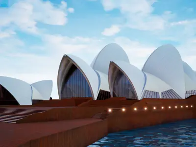 SYDNEY OPERA HOUSE Low-poly 3D model