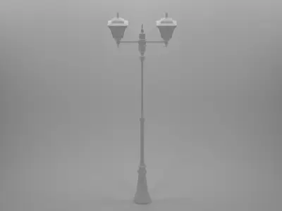 Lampione street lamp 3D model