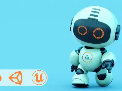 ROBO G-4  Rigged for Unreal Engine - Unity - MIXAMO 3D model