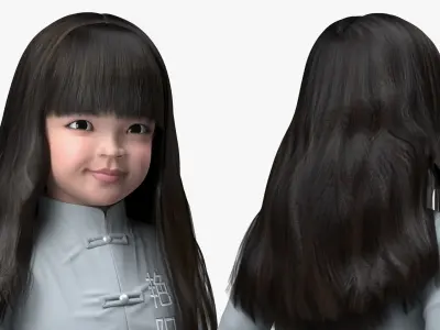  Asian Girl Childs Collection 