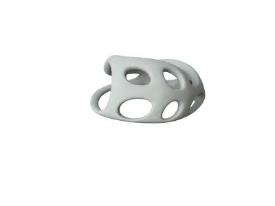 SciFi Cube Object No 45853 Low Poly Shape Low-poly 3D model