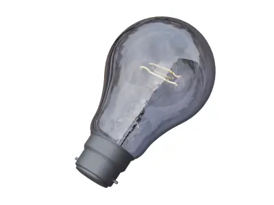 Filament bulb Free low-poly 3D model