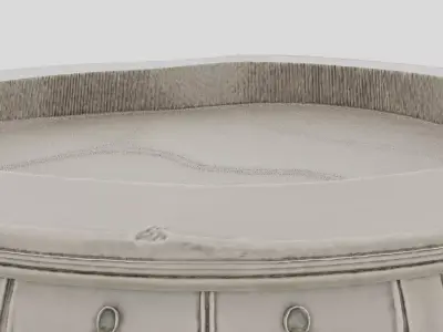 Fantasy Stone Dungeon Water Trough for 3D print 3D model