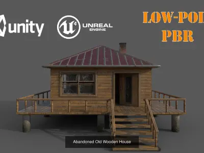 Big Packet Game Ready  PBR Low Poly Unreal and Unity 2K-4K Maps