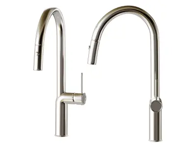 Granula 9010 stainless steel kitchen mixer 3D model