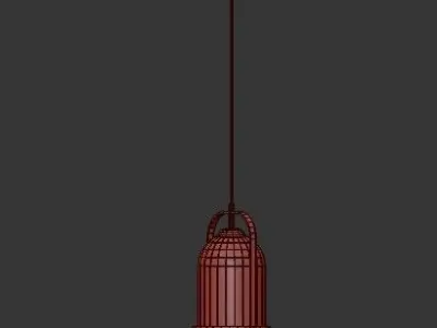 AGLET three glass pendant lights 3D model