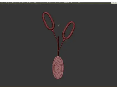 MIRTH WALL Low-poly 3D model