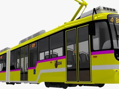 Tram VarioLF3 3D model