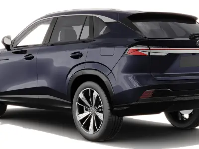  MG HS 2025 with interior 