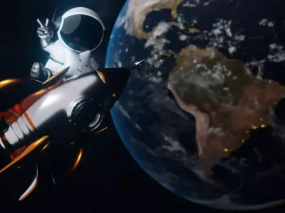 Cute astronaut preset 3D model