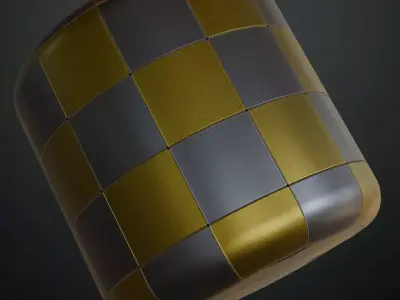 Powered Metal Design PBR Seamless Texture order