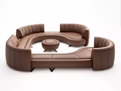 DS 1064 Modular Sofa 3D model