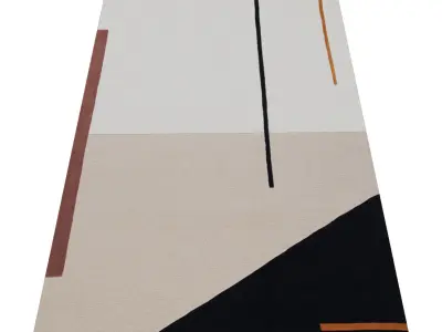 Rug Set 2127 3D model