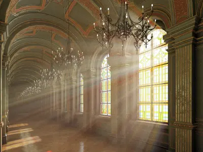 Grand Gallery 3D model