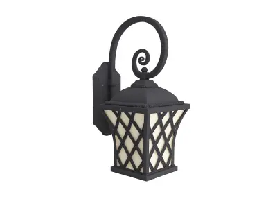 Street Lamp Low-poly 3D model 39