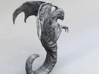 Dragon Gargoyle 3D model