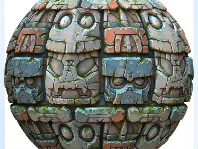 Stylized Wall Seamless Texture Texture 55