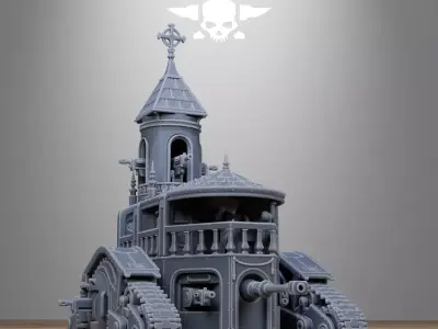 Vodalites Heavy Tank 3D print model