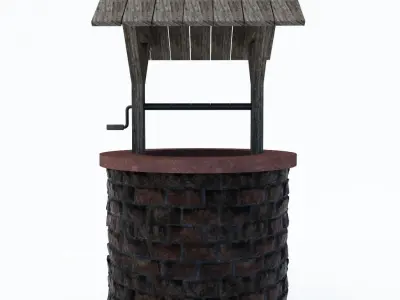 PBR Well Modeling Free low-poly 3D model