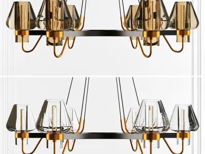 QUEEN CHANDELIER 2 3D model