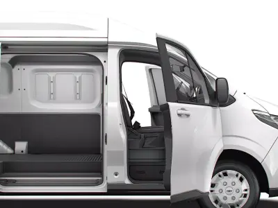Chevrolet Express Max L1H2 HQ Interior 2026 3D model